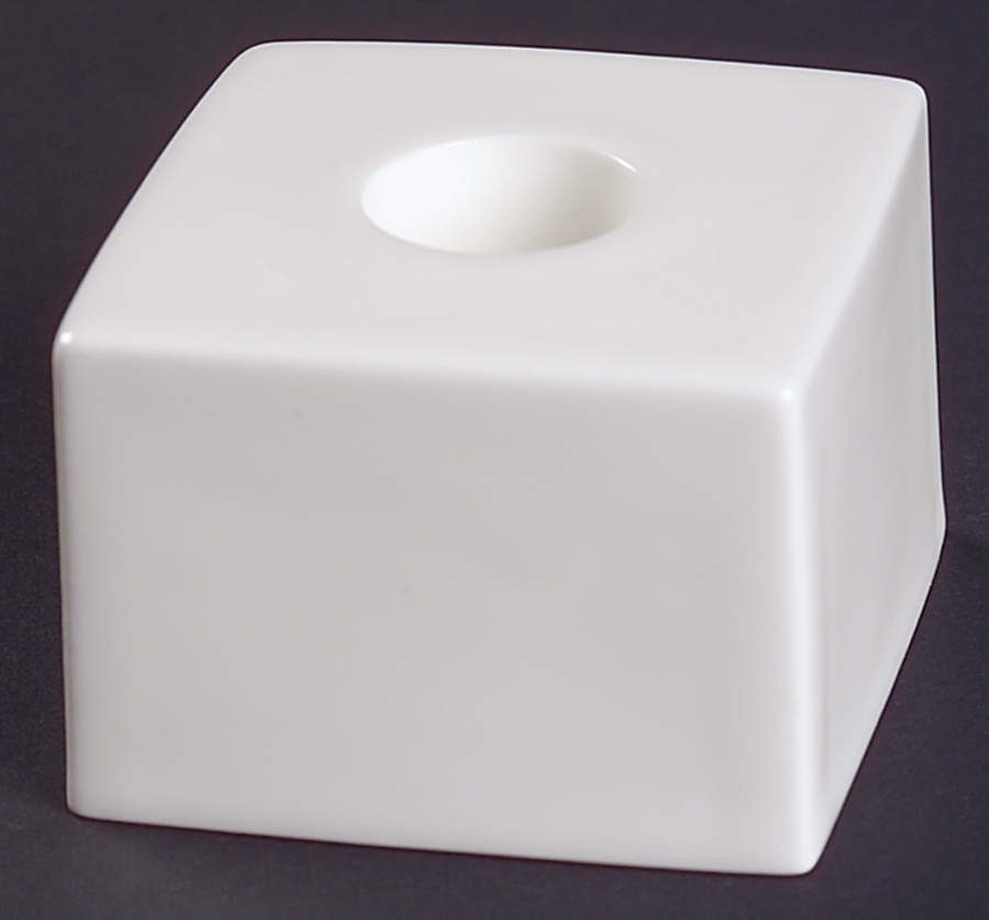 Jasper Conran (Bone, Plain) 1" Small Candlestick by Wedgwood-1