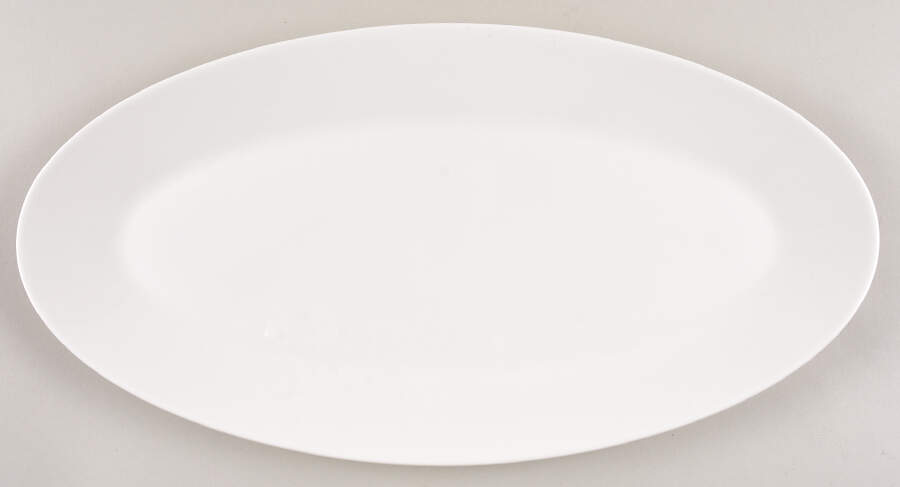 Jasper Conran (Bone, Plain) 16" Oval Serving Platter by Wedgwood-1