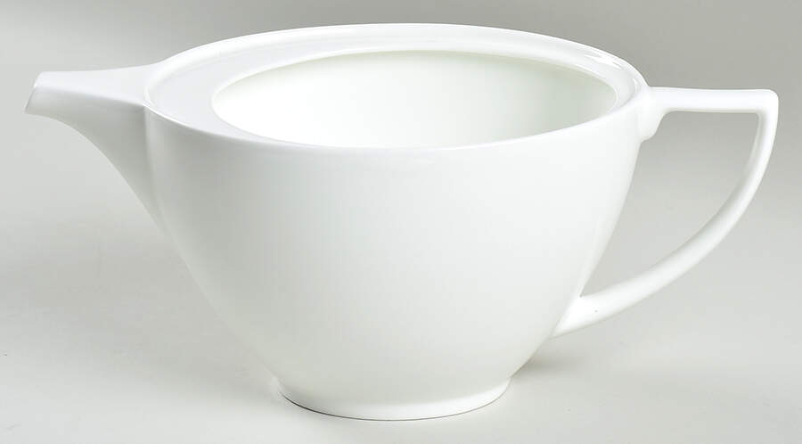 Jasper Conran (Bone, Plain) Teapot No Lid by Wedgwood-1