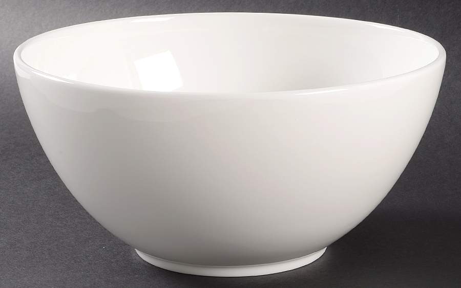 Jasper Conran (Bone, Plain) 8" Salad Serving Bowl by Wedgwood-1
