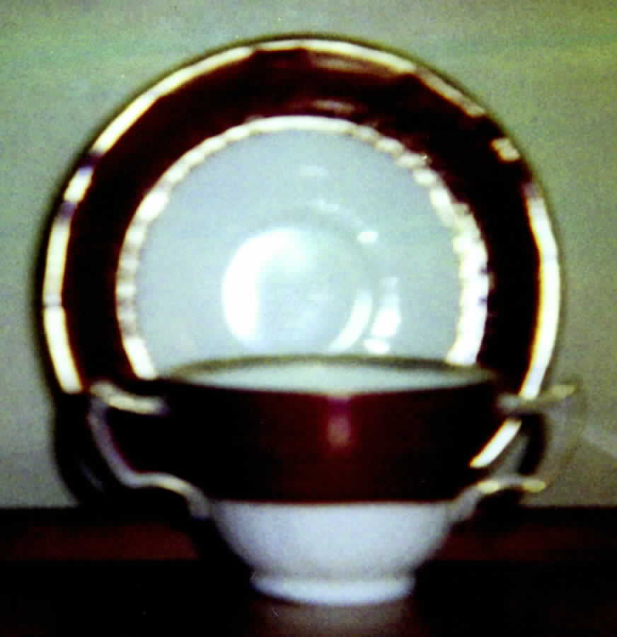 Y5592 Footed Bouillon Cup & Saucer by Wedgwood-1