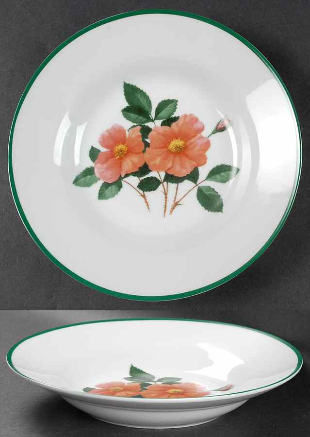 American Wildflowers Rim Soup Bowl by National Wildlife Federation-1
