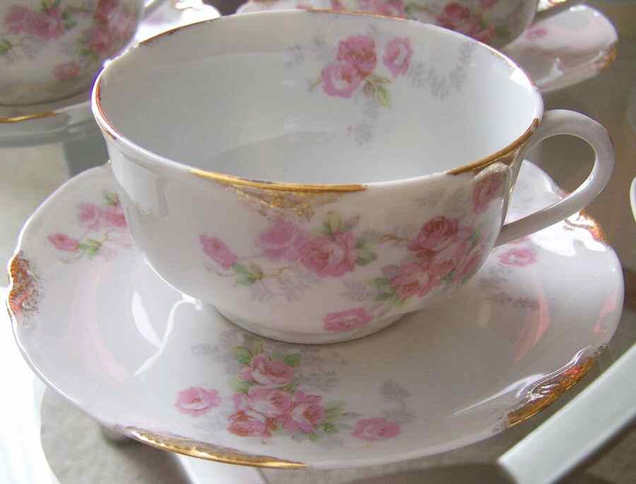War142 Flat Cup & Saucer Set by Warwick-1