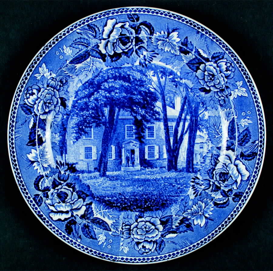 Montgomery County Blue Luncheon Plate by Wedgwood-1