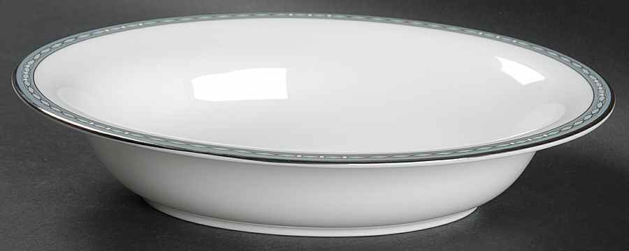 Pavia 9" Oval Vegetable Bowl by Waterford China-1