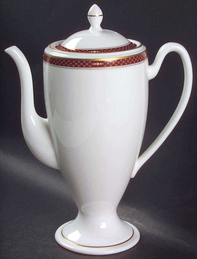 Trapani Tea/Coffee Pot & Lid by Waterford China-1