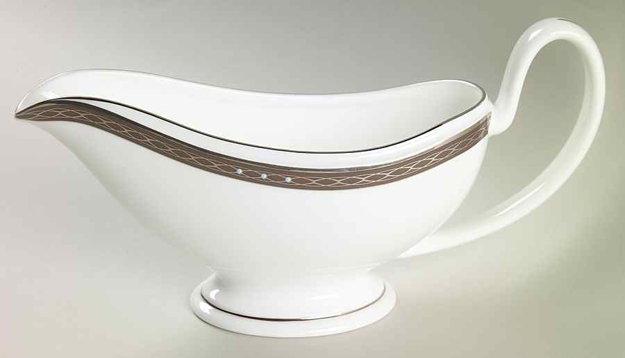 Catania Gravy Boat by Waterford China-1