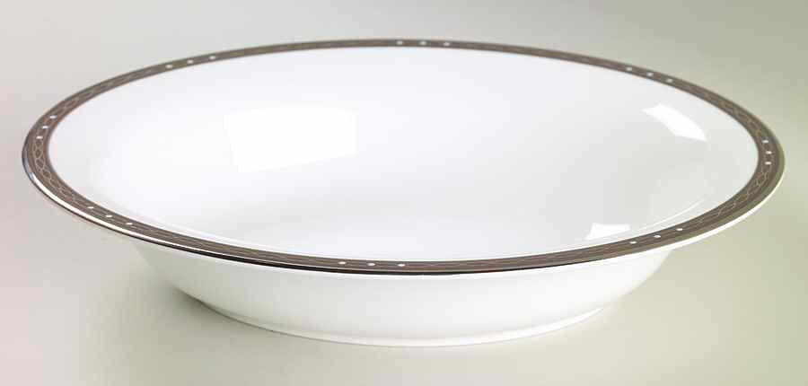 Catania 9" Oval Vegetable Bowl by Waterford China-1