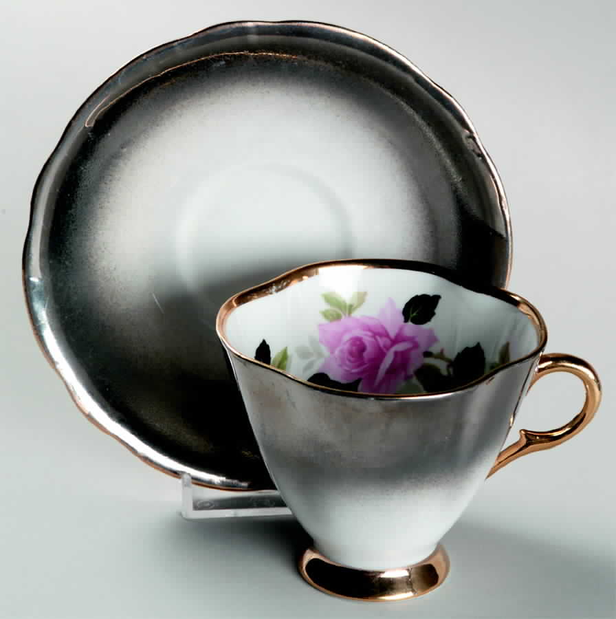 935-82 Footed Cup & Saucer Set by Windsor (England)-1