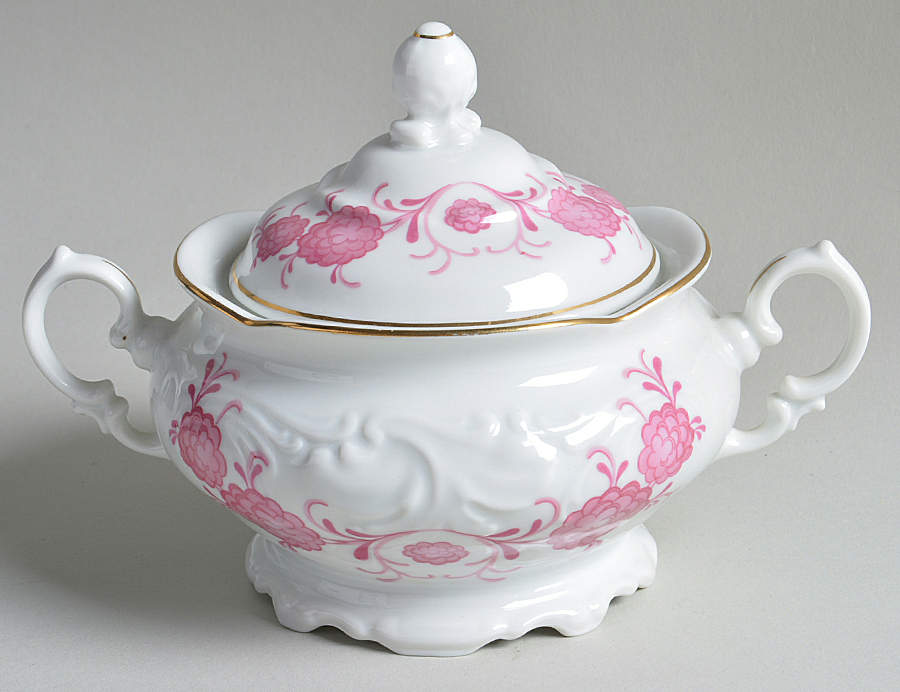 Olivia Sugar Bowl & Lid by Walbrzych-1