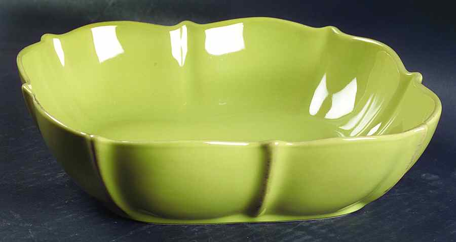 Green Tea 9" Square Baker by Waterford China-1