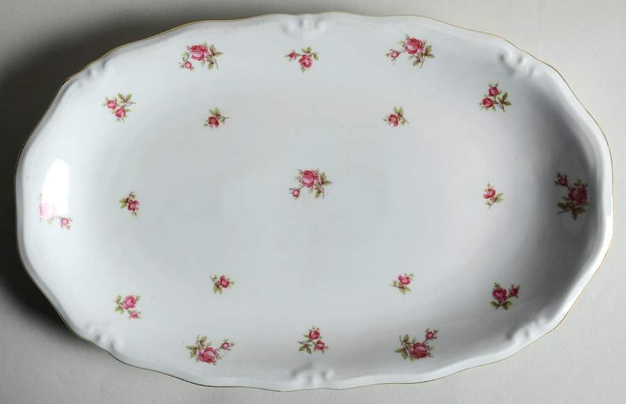 WIG683 12" Oval Serving Platter by Winterling - Bavaria-1