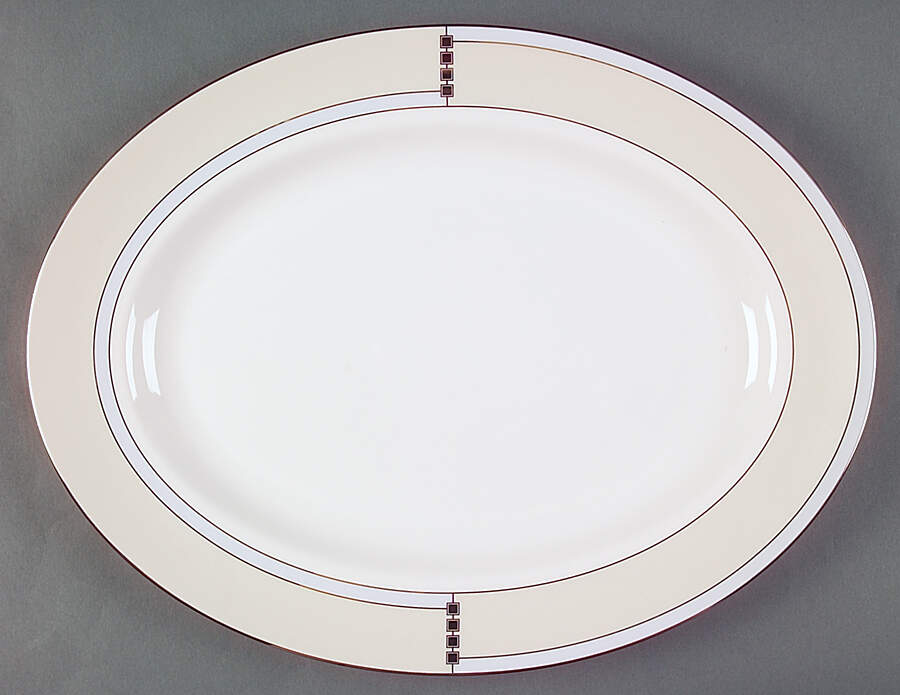 Opal 15" Oval Serving Platter by Wedgwood-1