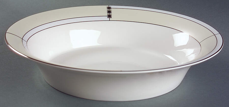 Opal 10" Oval Vegetable Bowl by Wedgwood-1