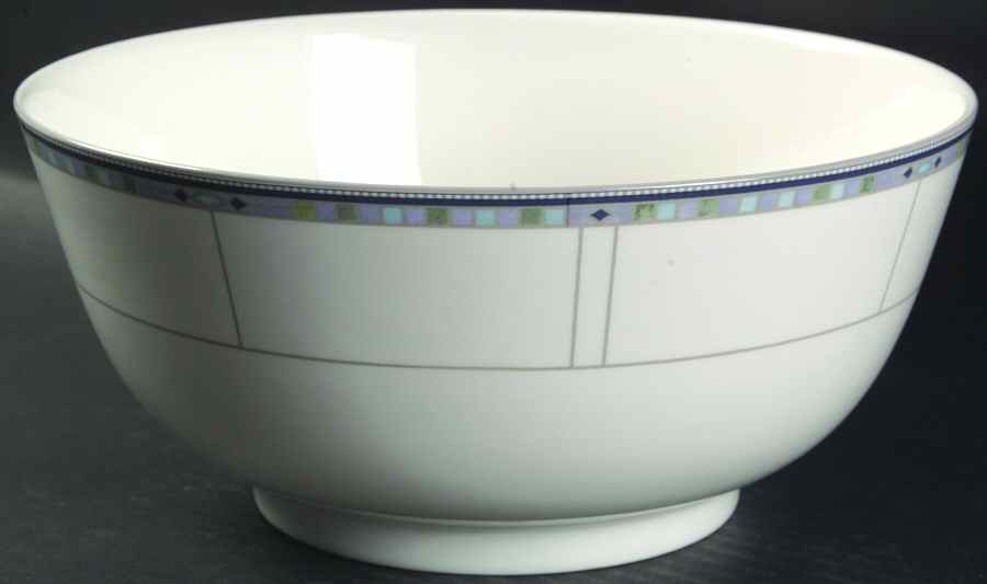 Quadrants 10" Large Salad Serving Bowl by Wedgwood-1