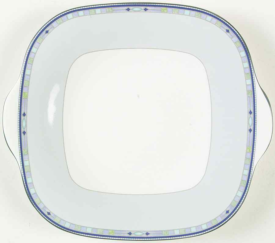 Quadrants Square Handled Cake Plate by Wedgwood-1