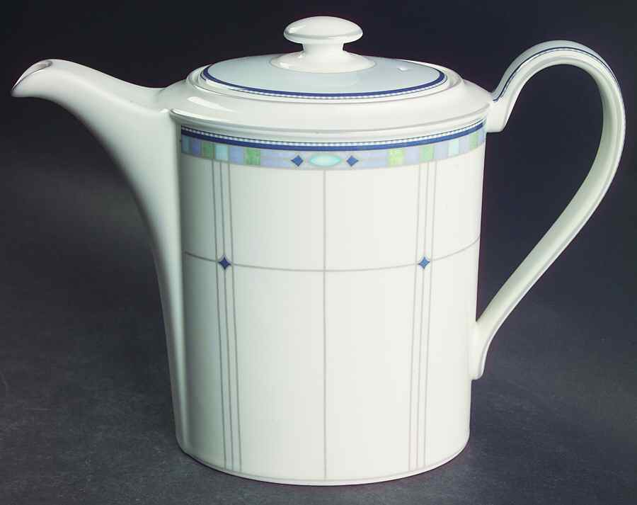 Quadrants Coffee Pot & Lid by Wedgwood-1