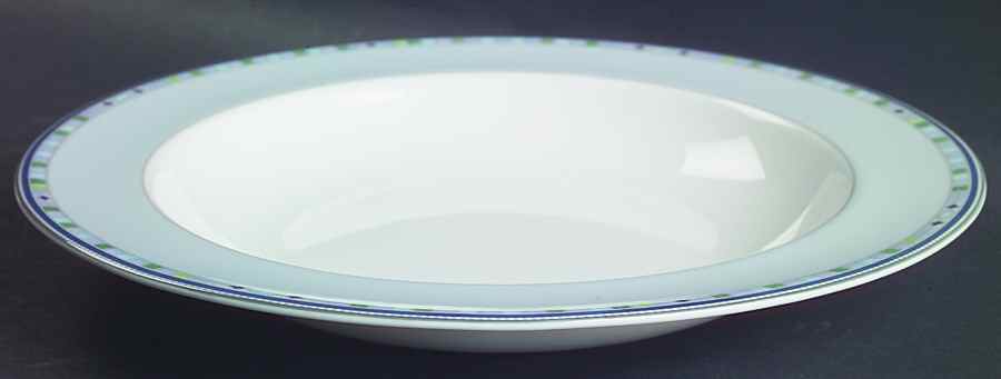Quadrants 11" Individual Pasta Bowl by Wedgwood-1