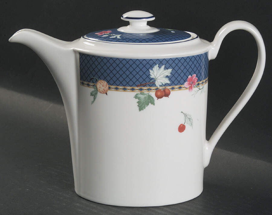 Fruit Symphony Coffee Pot & Lid by Wedgwood-1