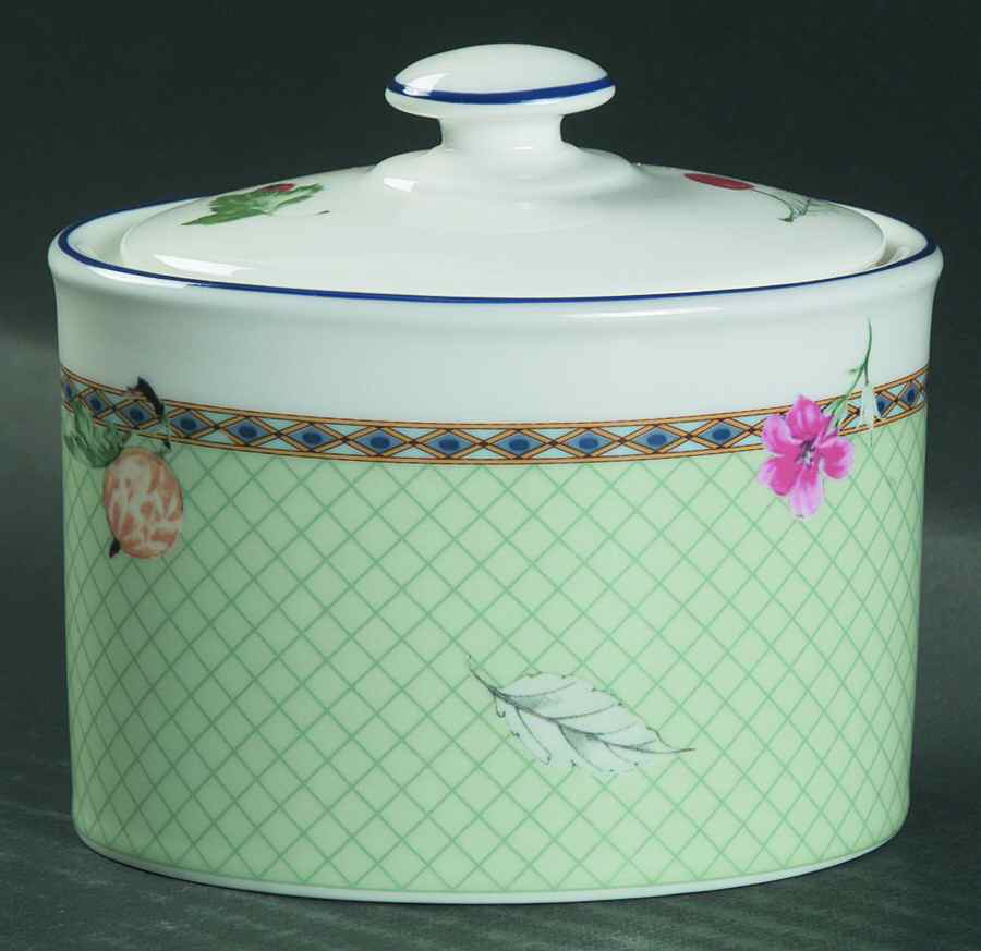 Fruit Symphony Sugar Bowl & Lid by Wedgwood-1