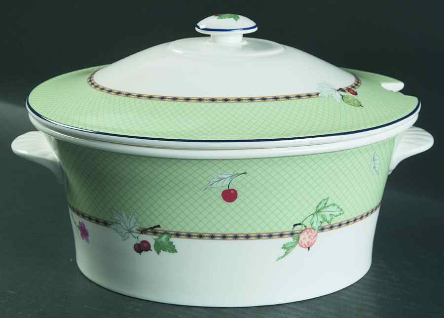 Fruit Symphony Tureen &  Lid by Wedgwood-1