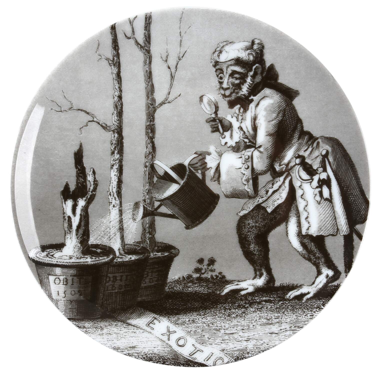 Satirical Art Of William Hogarth Bread & Butter Plate by Williams-Sonoma-1