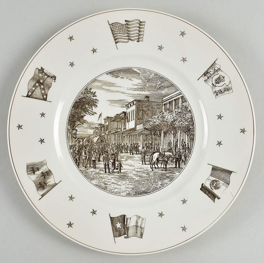 Texas Dinner Plate by Wedgwood-1
