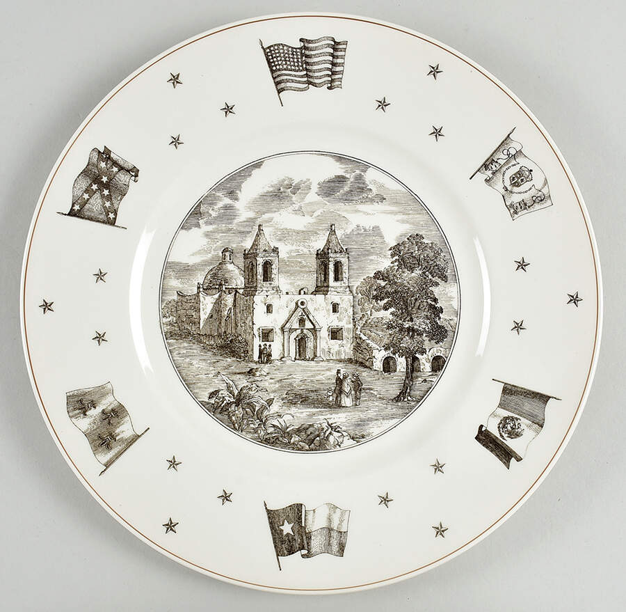 Texas Dinner Plate by Wedgwood-1