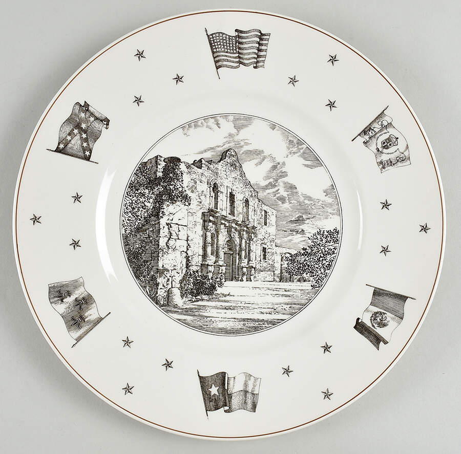 Texas Dinner Plate by Wedgwood-1