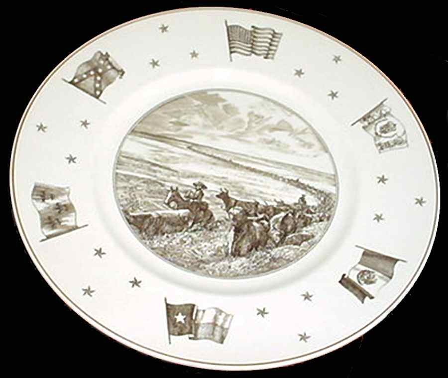 Texas Dinner Plate by Wedgwood-1