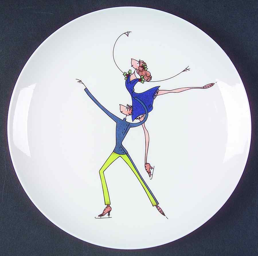 The Giddies Canape Plate by Waterford China-1