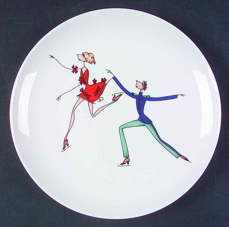 The Giddies Canape Plate by Waterford China-1