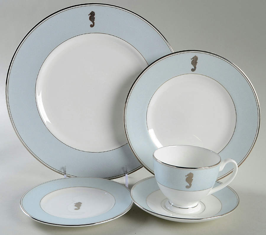 Seahorse Ocean 5 Piece Place Setting by Waterford China-1