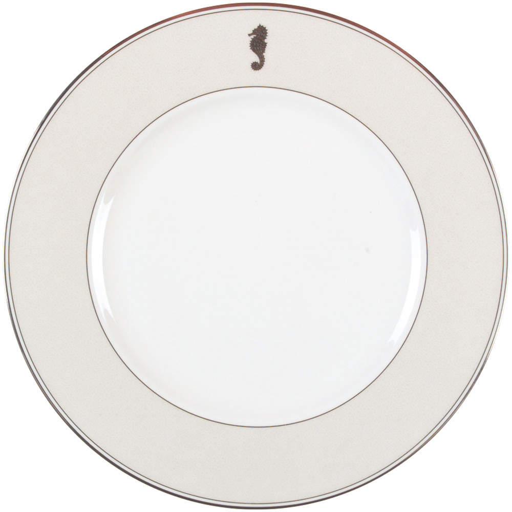 Seahorse Ivory Dinner Plate by Waterford China-1