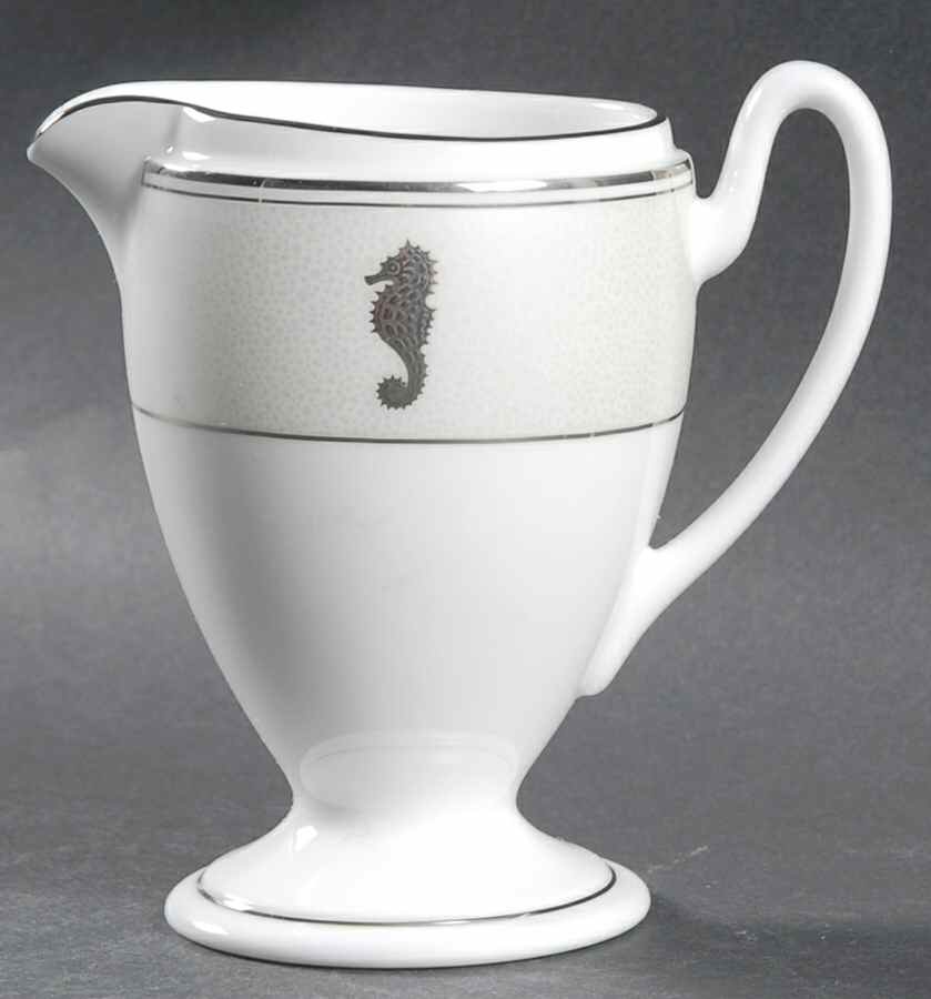 Seahorse Ivory Creamer by Waterford China-1