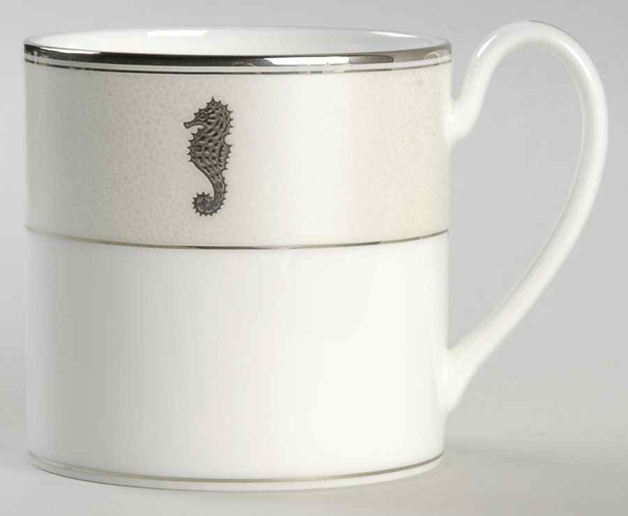 Seahorse Ivory Mug by Waterford China-1