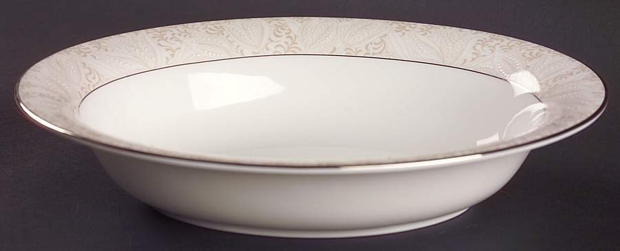 Bassano 9" Oval Vegetable Bowl by Waterford China-1