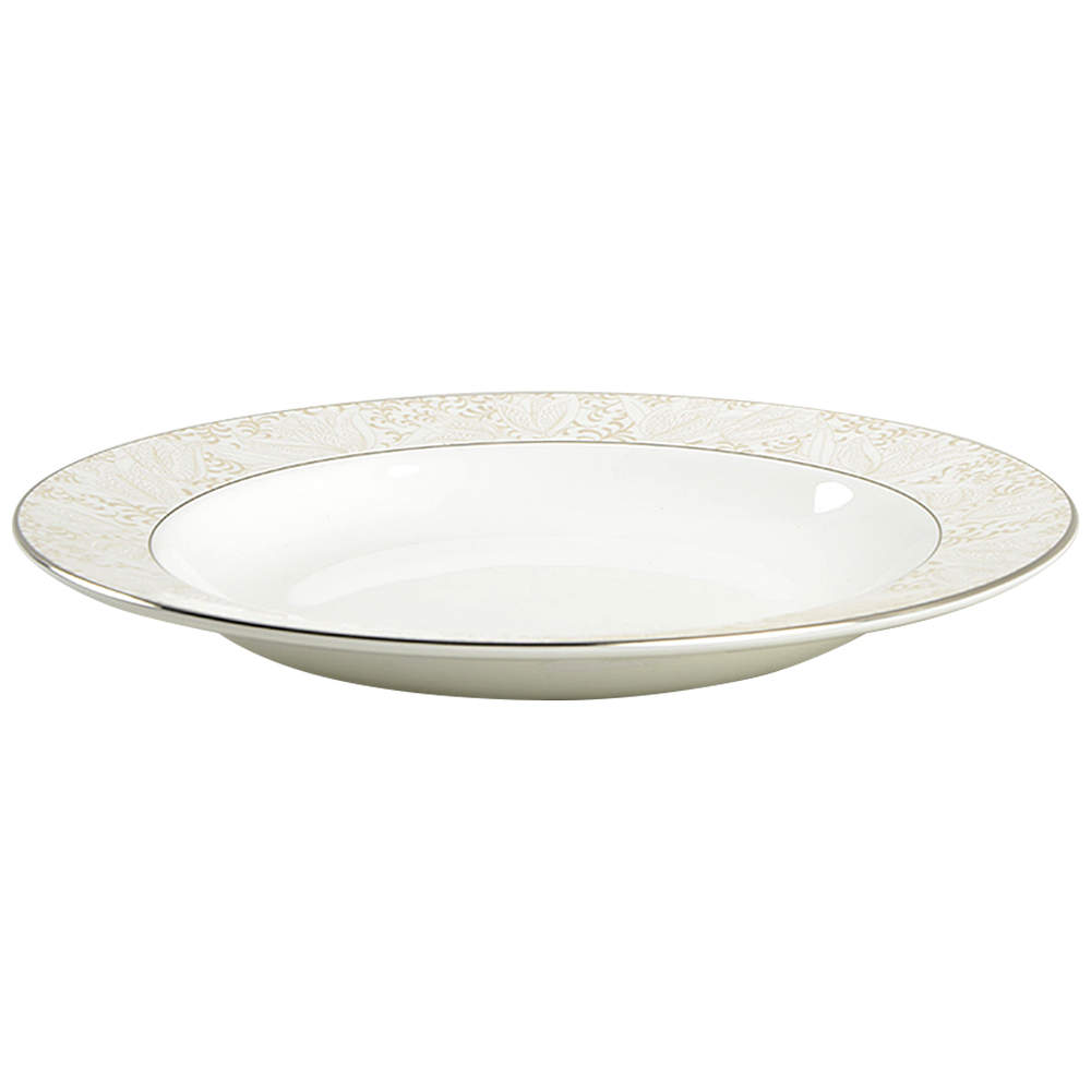 Bassano Large Rim Soup Bowl by Waterford China-1