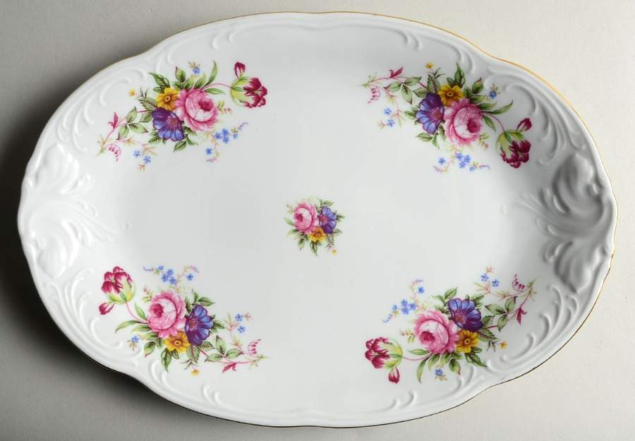 WAV45 12" Oval Serving Platter by Wawel-1