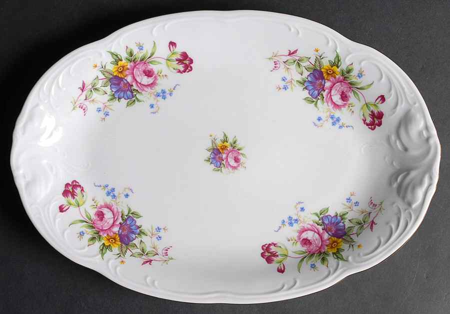 WAV45 13" Oval Serving Platter by Wawel-1