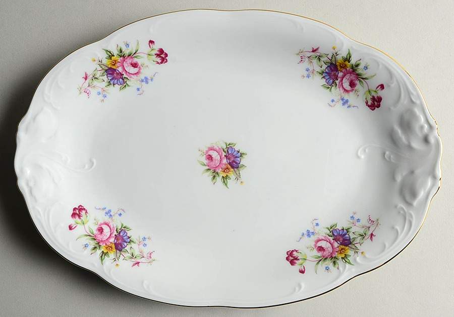 WAV45 11" Oval Serving Platter by Wawel-1