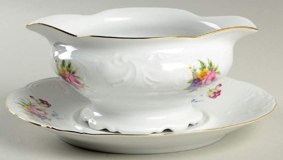 WAV45 Gravy Boat & Underplate by Wawel-1