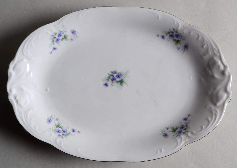 WAV46 9" Oval Serving Platter by Wawel-1