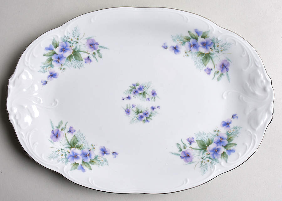 WAV46 11" Oval Serving Platter by Wawel-1