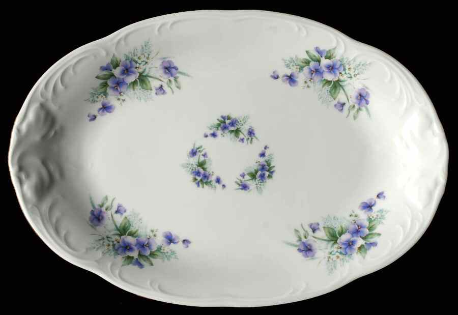 WAV46 12" Oval Serving Platter by Wawel-1