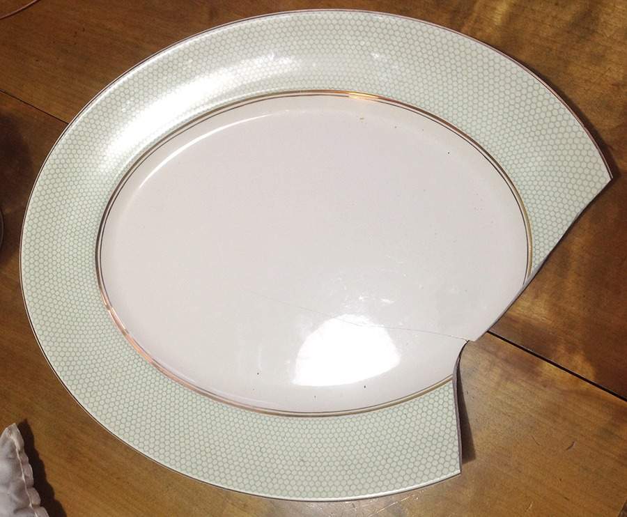 2761 15" Oval Serving Platter by Wedgwood-1