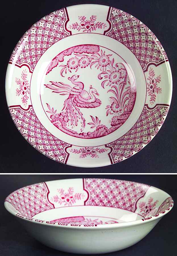 Yuan Pink Coupe Cereal Bowl by Wood & Sons-1