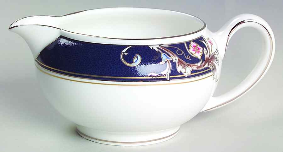 Renaissance Blue 146 Shape Creamer by Wedgwood-1