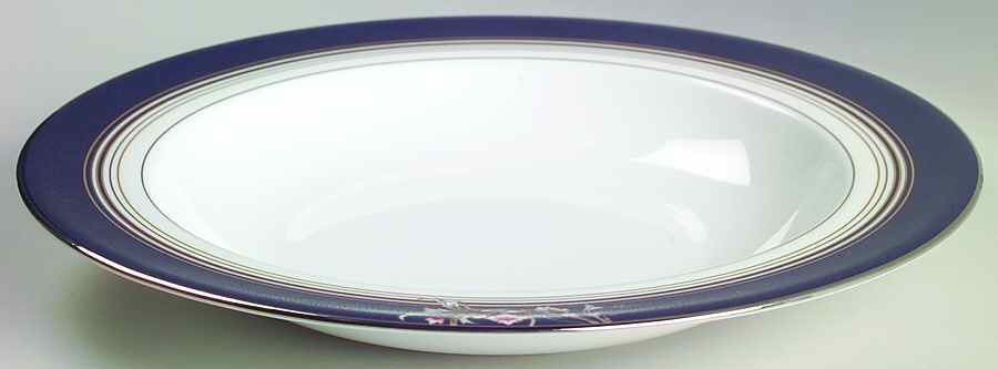Renaissance Blue 11" Individual Pasta Bowl by Wedgwood-1