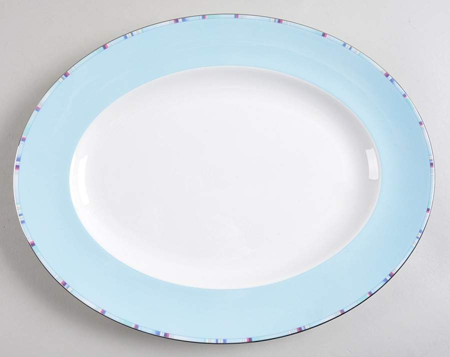 Viva 13" Oval Serving Platter by Wedgwood-1